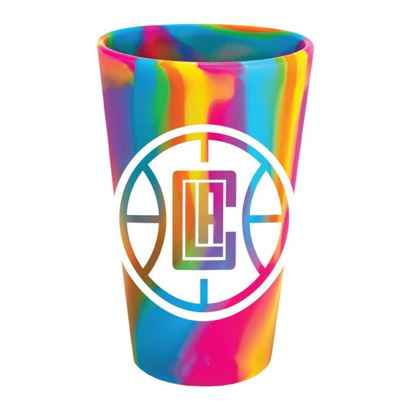 Wholesale-Los Angeles Clippers Hippie Hops 16 oz Silicone Pint Glass