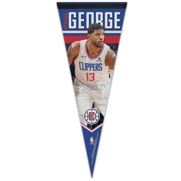 Wholesale-Los Angeles Clippers Image Premium Pennant 12" x 30" Paul George