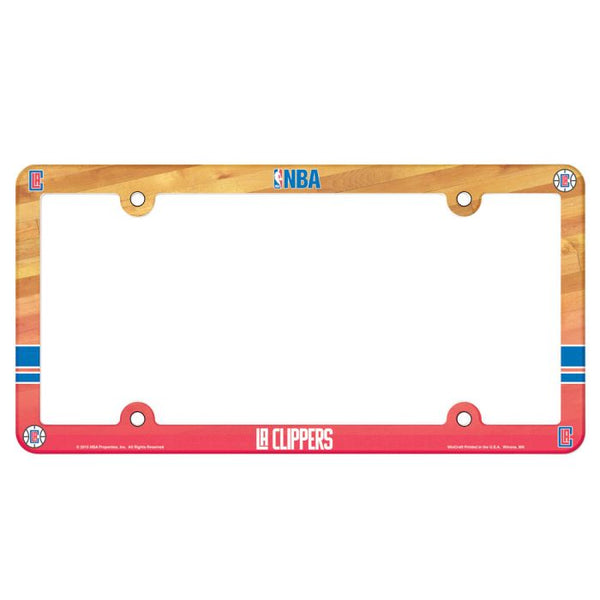 Wholesale-Los Angeles Clippers Lic Plate Frame Full Color