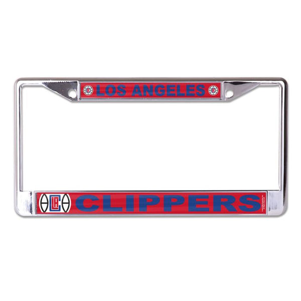 Wholesale-Los Angeles Clippers MEGA Lic Plt Frame S/L Printed