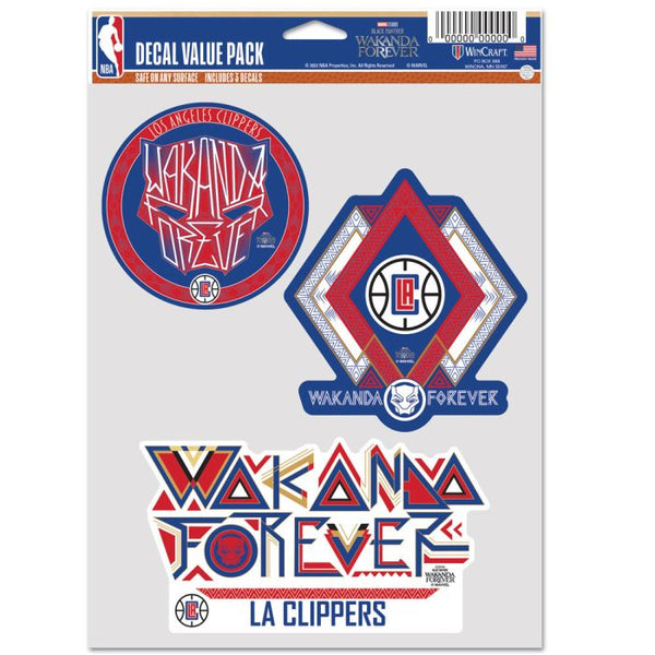 Wholesale-Los Angeles Clippers / Marvel (c) 2022 MARVEL Multi Use 3 FAN PACK