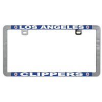 Wholesale-Los Angeles Clippers Metal Lic. Plate Frame Slim