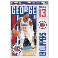 Wholesale-Los Angeles Clippers Multi Use Decal 11" x 17" Paul George