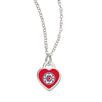 Wholesale-Los Angeles Clippers Necklace w/3D Heart