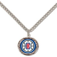 Wholesale-Los Angeles Clippers Necklace w/Charm Jewelry Card