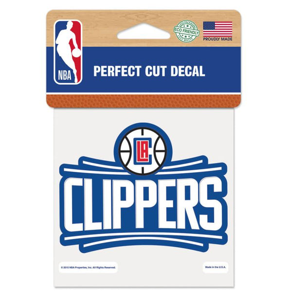 Wholesale-Los Angeles Clippers Perfect Cut Color Decal 4" x 4"