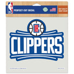 Wholesale-Los Angeles Clippers Perfect Cut Color Decal 8" x 8"