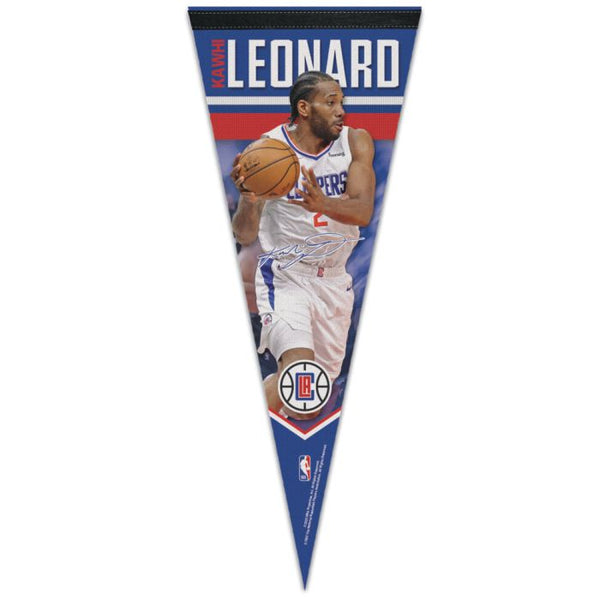 Wholesale-Los Angeles Clippers Premium Pennant 12" x 30" Kawhi Leonard