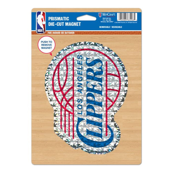 Wholesale-Los Angeles Clippers Prismatic Magnet 6" x 9"