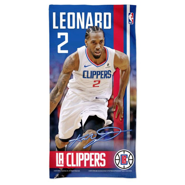 Wholesale-Los Angeles Clippers Spectra Beach Towel 30" x 60" Kawhi Leonard