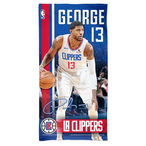 Wholesale-Los Angeles Clippers Spectra Beach Towel 30" x 60" Paul George