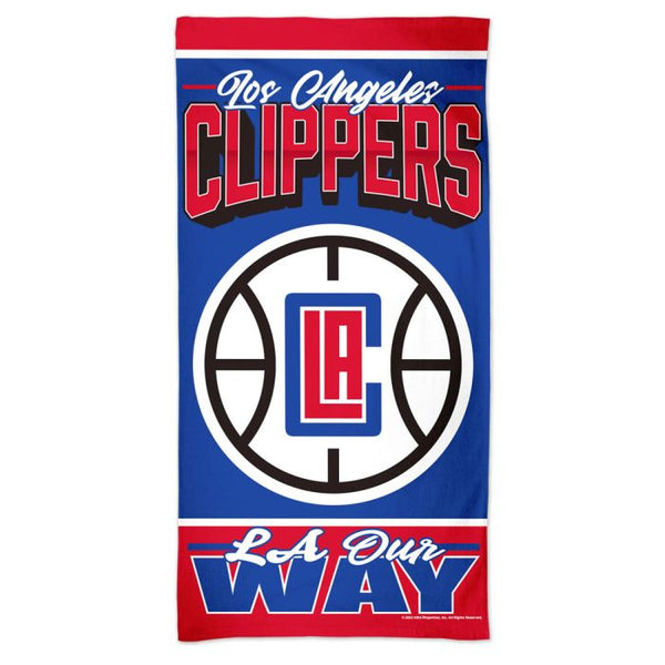 Wholesale-Los Angeles Clippers Spectra Beach Towel 30" x 60"