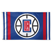 Wholesale-Los Angeles Clippers VERTICAL STRIPES Flag - Deluxe 3' X 5'