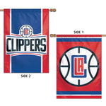 Wholesale-Los Angeles Clippers Vertical Flag 2 Sided 28" x 40"