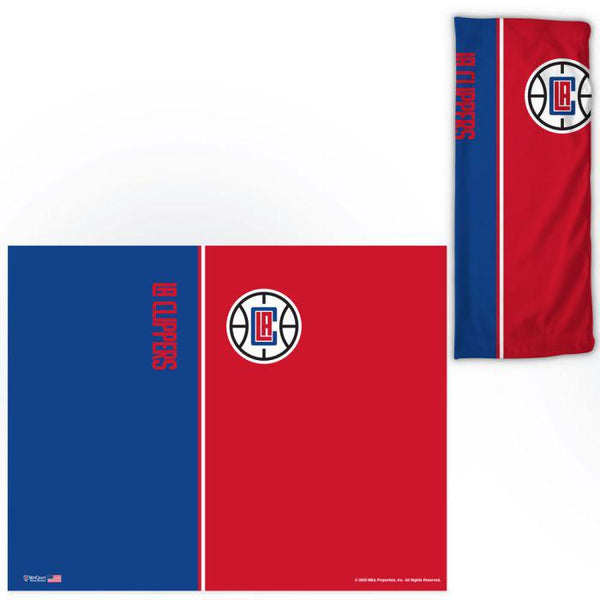 Wholesale-Los Angeles Clippers Vertical Split Fan Wraps