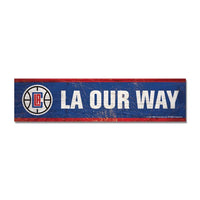 Wholesale-Los Angeles Clippers Wooden Magnet 1.5" X 6"