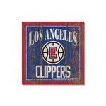 Wholesale-Los Angeles Clippers Wooden Magnet 3" X 3"