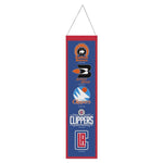 Wholesale-Los Angeles Clippers Wool Banner 8" x 32"