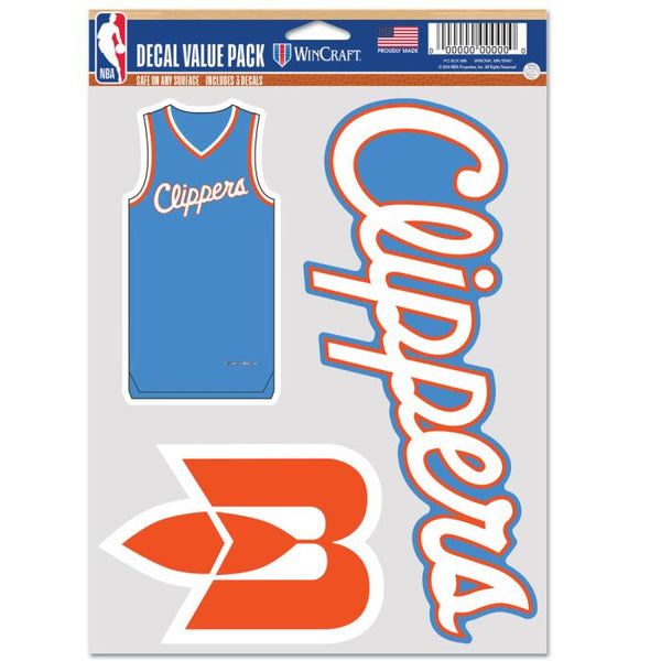 Wholesale-Los Angeles Clippers city Multi Use 3 FAN PACK