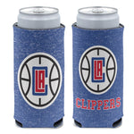 Wholesale-Los Angeles Clippers colored heather 12 oz Slim Can Cooler