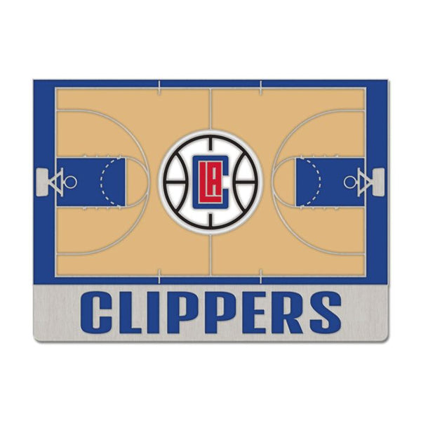 Wholesale-Los Angeles Clippers court Collector Enamel Pin Jewelry Card