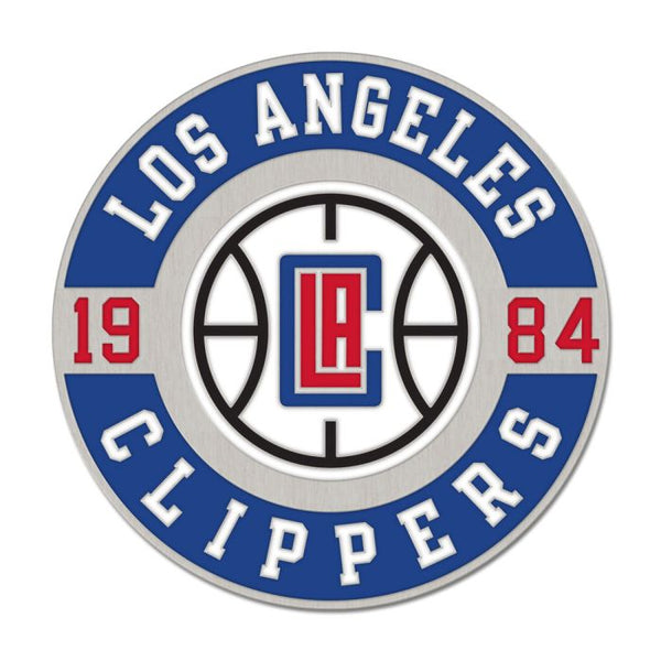 Wholesale-Los Angeles Clippers round est Collector Enamel Pin Jewelry Card