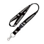 Wholesale-Los Angeles Dodgers BLACKOUT Lanyard w/detachable buckle 1"