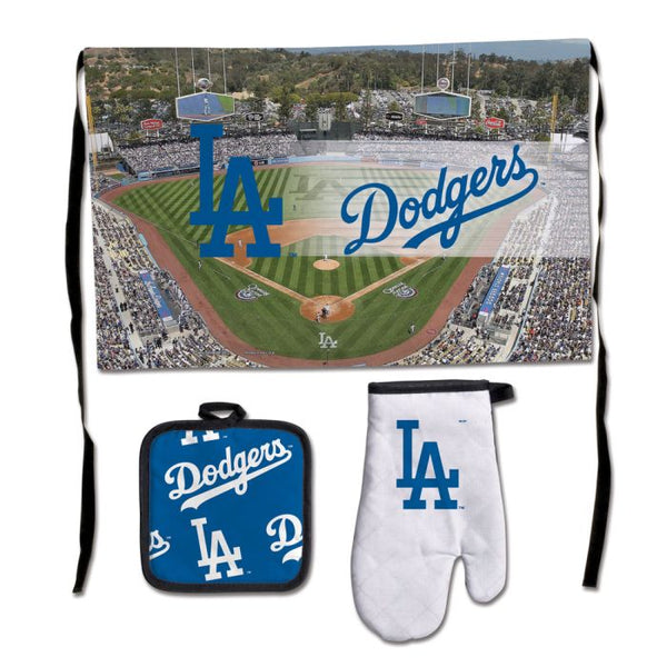 Wholesale-Los Angeles Dodgers Barbeque Tailgate Set-Premium