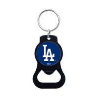 Wholesale-Los Angeles Dodgers Black Bottle Opener Key Ring