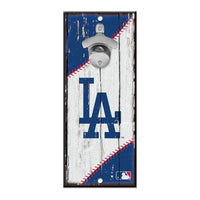 Wholesale-Los Angeles Dodgers Bottle Opener Sign 5x11