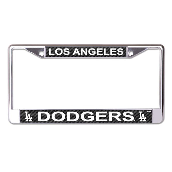 Wholesale-Los Angeles Dodgers CARBON Lic Plt Frame S/L Printed