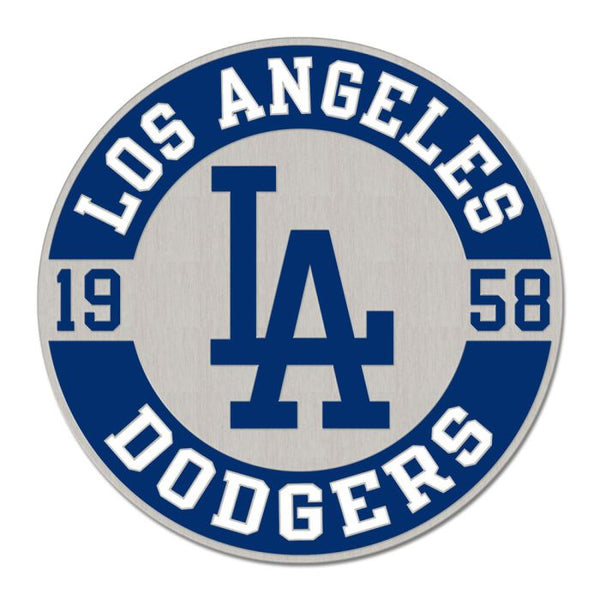 Wholesale-Los Angeles Dodgers CIRCLE ESTABLISHED Collector Enamel Pin Jewelry Card