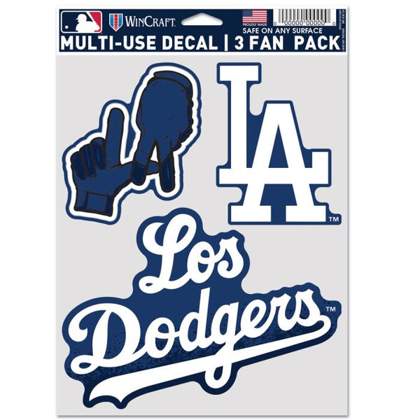 Wholesale-Los Angeles Dodgers CITY CONNECT Multi Use 3 Fan Pack
