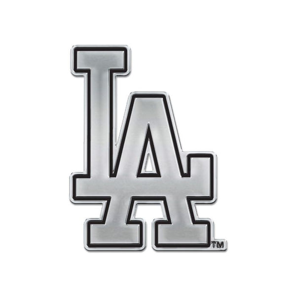 Wholesale-Los Angeles Dodgers Chrome Free Form Auto Emblem