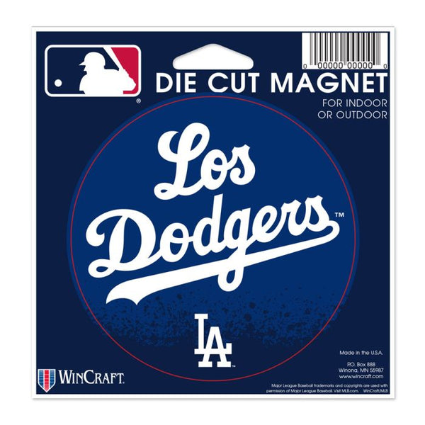 Wholesale-Los Angeles Dodgers City Connect Die Cut Magnet 4.5" x 6"