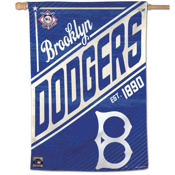 Wholesale-Los Angeles Dodgers / Cooperstown Cooperstown Vertical Flag 28" x 40"