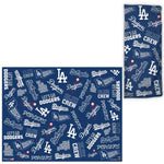 Wholesale-Los Angeles Dodgers / Cooperstown Scatter Print Fan Wraps