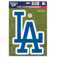 Wholesale-Los Angeles Dodgers Die Cut Logo Magnet 6.25" x 9"