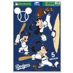 Wholesale-Los Angeles Dodgers / Disney MICKEY Multi-Use Decal 11" x 17"
