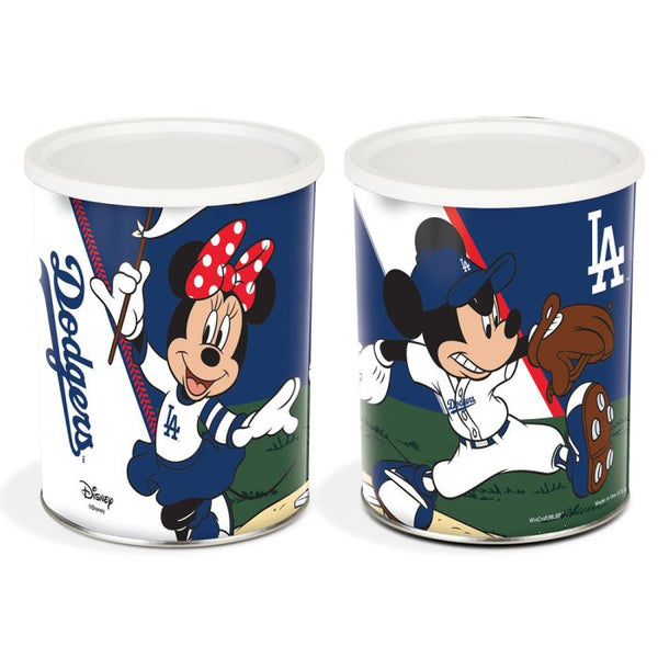 Wholesale-Los Angeles Dodgers / Disney Mickey &amp; Minnie Gift Tin 1 Gallon