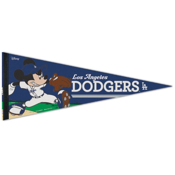 Wholesale-Los Angeles Dodgers / Disney Premium Pennant 12" x 30"