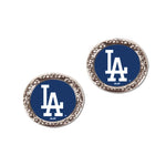 Wholesale-Los Angeles Dodgers Earrings Jewelry Carded Round