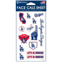 Wholesale-Los Angeles Dodgers Face Cals 4" x 7"