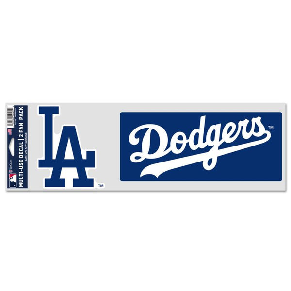 Wholesale-Los Angeles Dodgers Fan Decals 3.75" x 12"