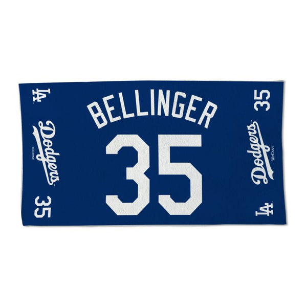 Wholesale-Los Angeles Dodgers Full Color Locker Room Towel One Sided Cody Bellinger