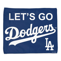 Wholesale-Los Angeles Dodgers LET'S GO DODGERS Rally Towel - Full color