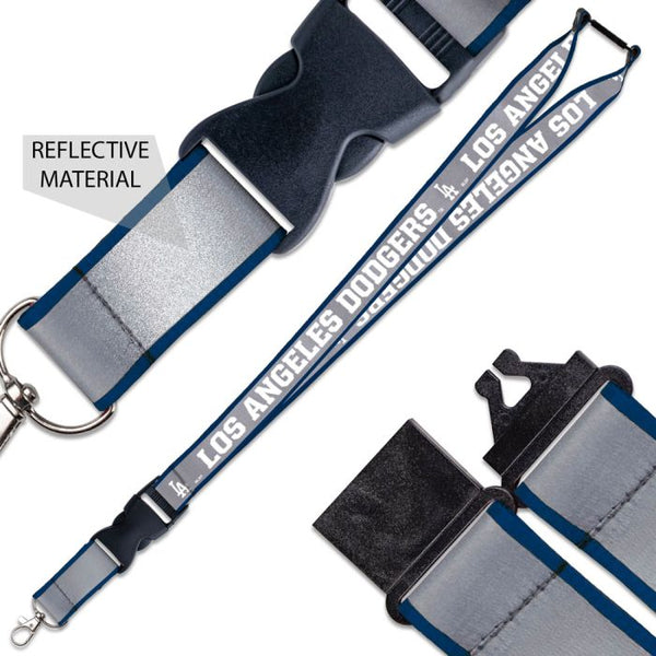 Wholesale-Los Angeles Dodgers Lanyard w/ Buckle Reflective 1"