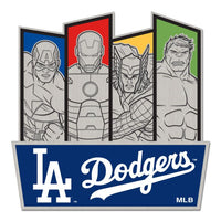 Wholesale-Los Angeles Dodgers / Marvel (c) 2021 MARVEL Collector Pin Jewelry Card