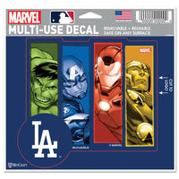 Wholesale-Los Angeles Dodgers / Marvel (c) 2021 MARVEL Multi-Use Decal - cut to logo 5" x 6"