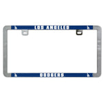 Wholesale-Los Angeles Dodgers Metal Lic. Plate Frame Slim